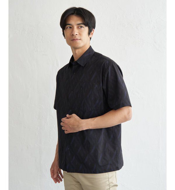 ikka「【接触冷感】GOKU楽 AIR冷感シャツ【セットアップ対応】」|シャツ・ブラウス|