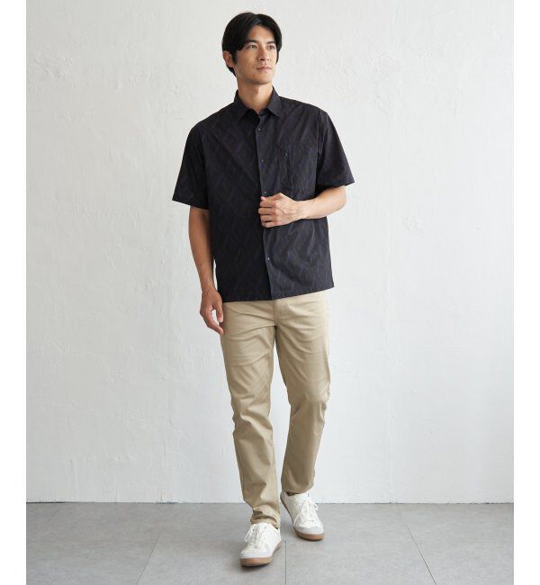 ikka「【接触冷感】GOKU楽 AIR冷感シャツ【セットアップ対応】」|シャツ・ブラウス|