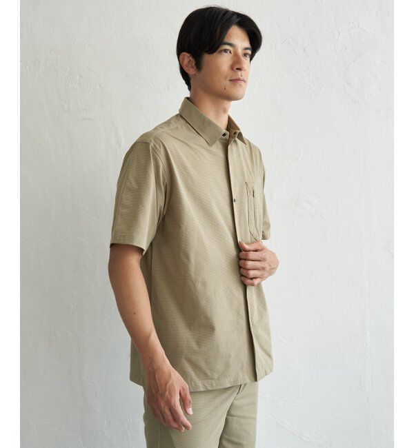 ikka「【接触冷感】GOKU楽 AIR冷感シャツ【セットアップ対応】」|シャツ・ブラウス|