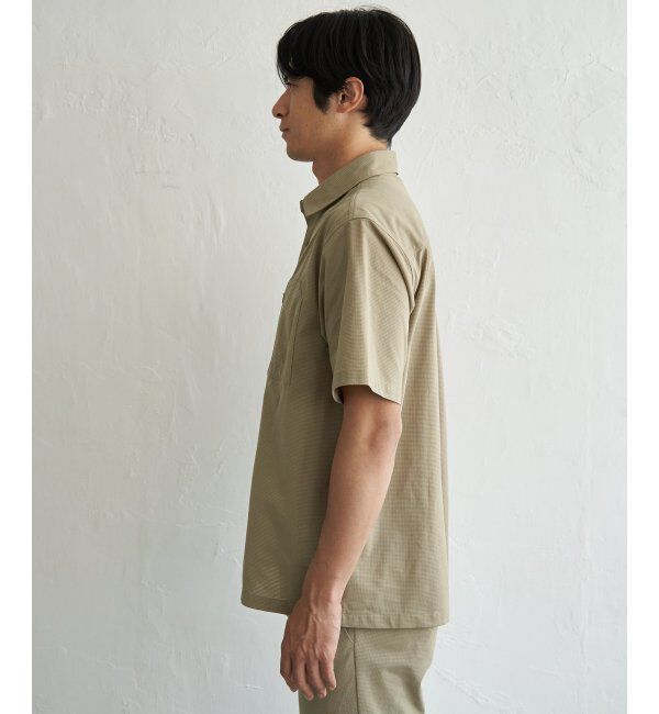 ikka「【接触冷感】GOKU楽 AIR冷感シャツ【セットアップ対応】」|シャツ・ブラウス|