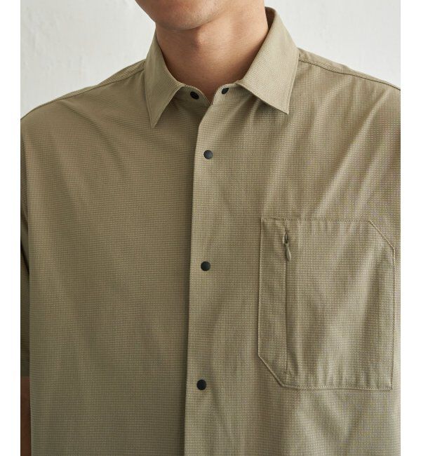 ikka「【接触冷感】GOKU楽 AIR冷感シャツ【セットアップ対応】」|シャツ・ブラウス|