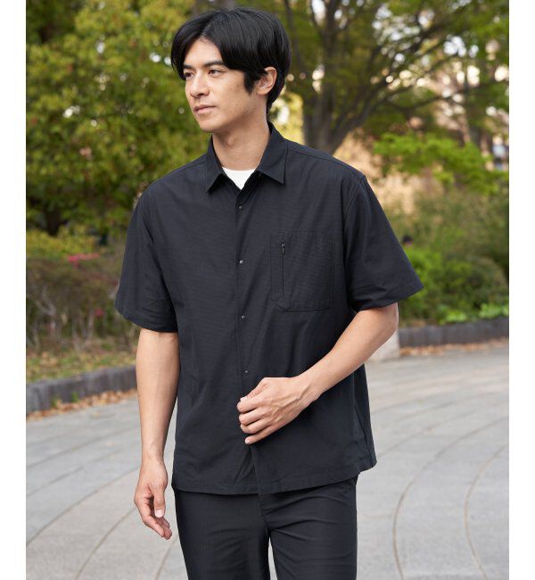 ikka「【接触冷感】GOKU楽 AIR冷感シャツ【セットアップ対応】」|シャツ・ブラウス|