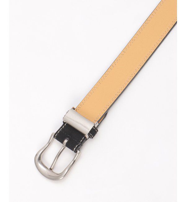 ikka「カラーステッチスウェードベルト」|ダウンベスト・ベスト|