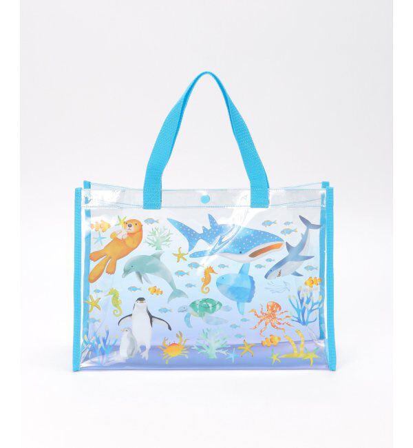 ikka kids「ボーイズ プールバッグ 柄アソート」|その他|ブルー