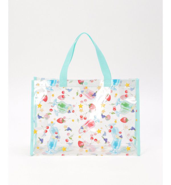 ikka kids「ガールズ プールバッグ 柄アソート」|その他|ライトグリーン