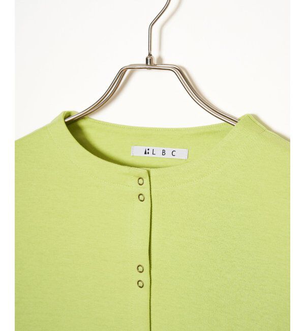 Lbc with Life「ポンチミニスナップボタンカーディガン」|カーディガン|