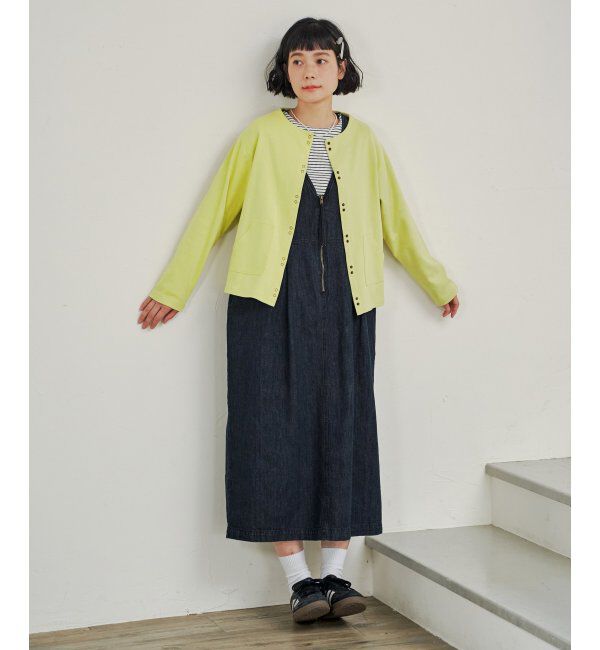 Lbc with Life「ポンチミニスナップボタンカーディガン」|カーディガン|