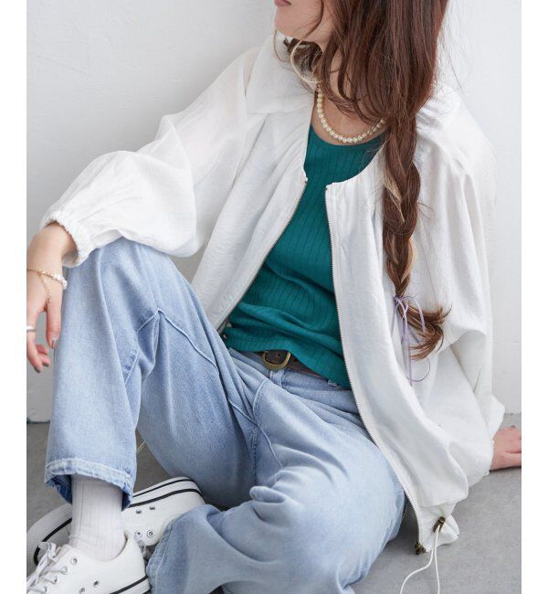 Lbc with Life「シアーヘムドロストブルゾン」|ブルゾン・スタジャン|