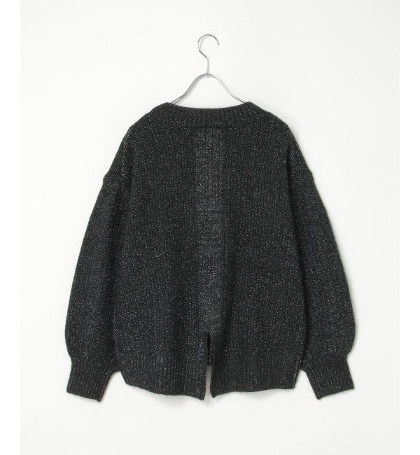 VENCE share style「【洗濯機で洗える】鹿の子ラメニット」|ニット・セーター|