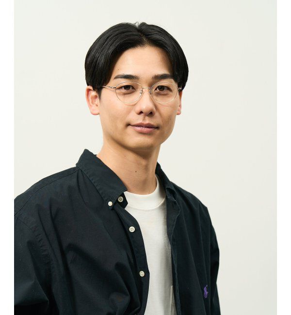  「オーバル型 メガネ | メタル 大人可愛い 伊達メガネ レディース レンズ交換券付」|メガネ|