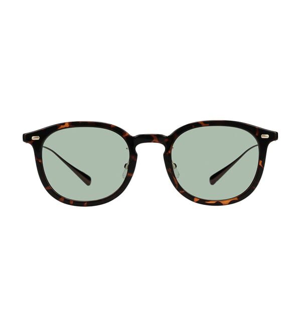  「Zoff｜UNITED ARROWS ユナイテッドアローズ ウェリントン型 サングラス | 太縁 紫外線対策 UVカット  」|サングラス|茶系デミ