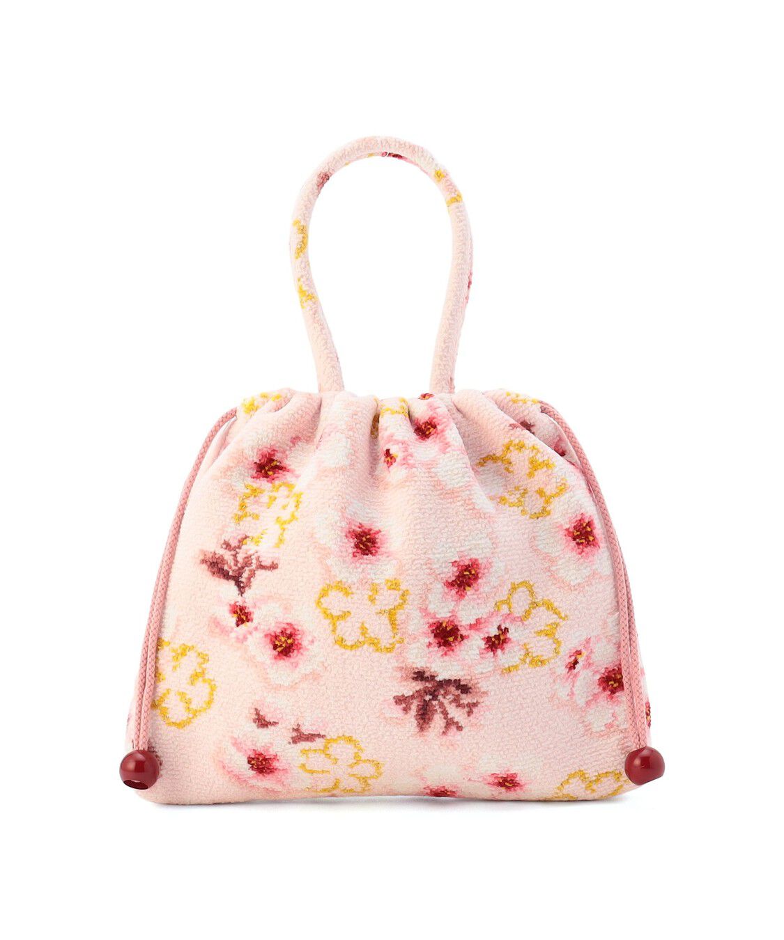 FEILER「コイザクラ　手つき巾着　KOI-260203」|トートバッグ|ペールピンク