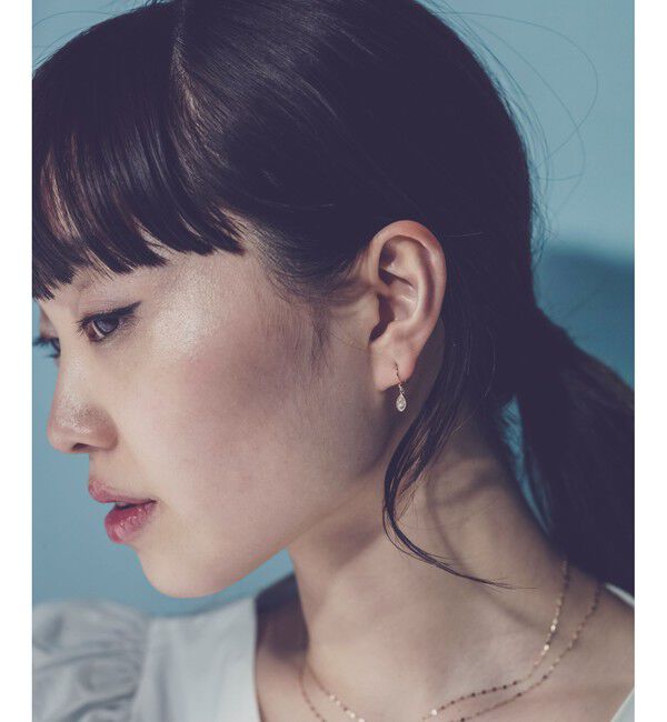 ete「クリアビジュー ピアス マーキス」|ピアス|