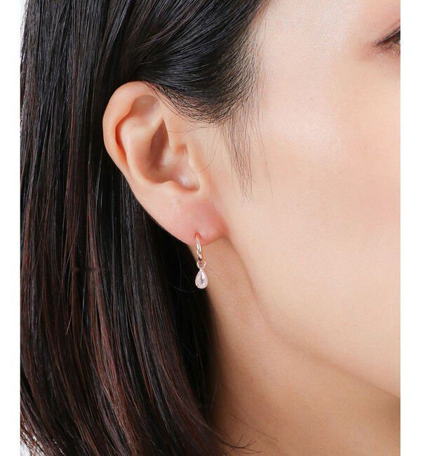 ete「ナチュラルストーン ドロップ イヤリング」|イヤリング|