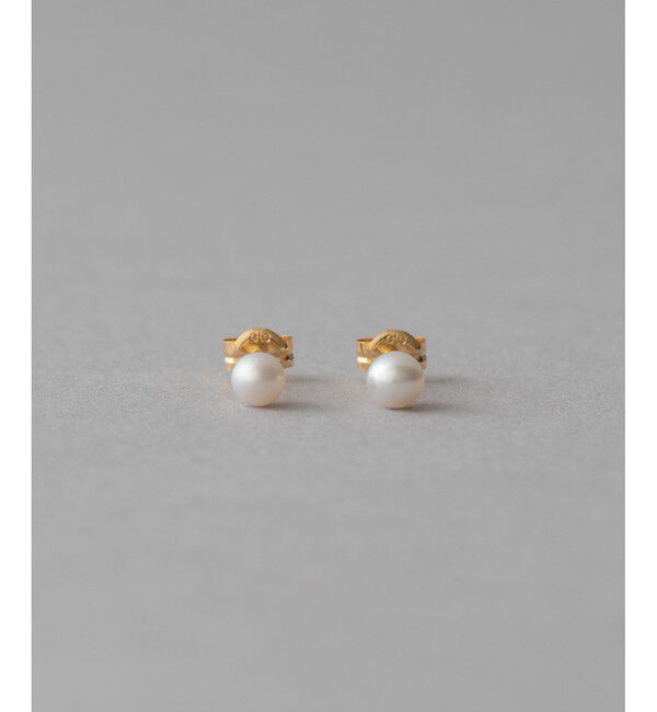 ete「K18YG パール ピアス」|ピアス|イエローゴールド