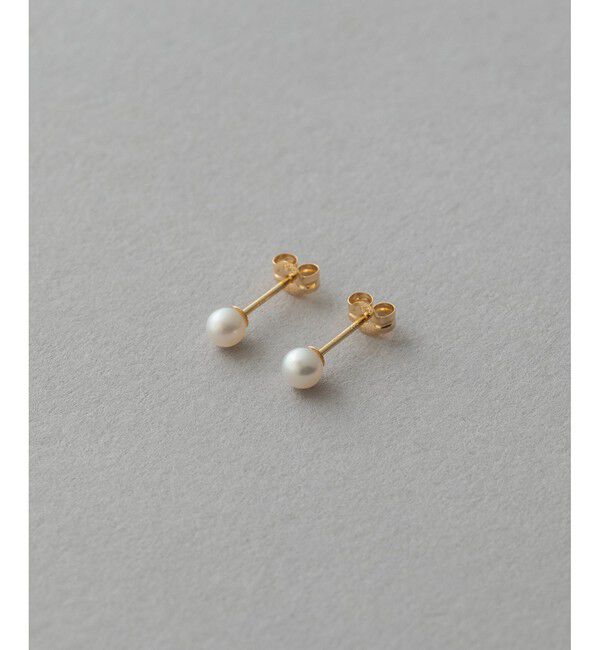 ete「K18YG パール ピアス」|ピアス|