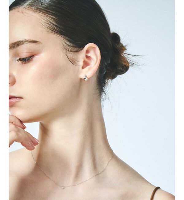 ete「ビジュー ミニマム イヤリング」|イヤリング|