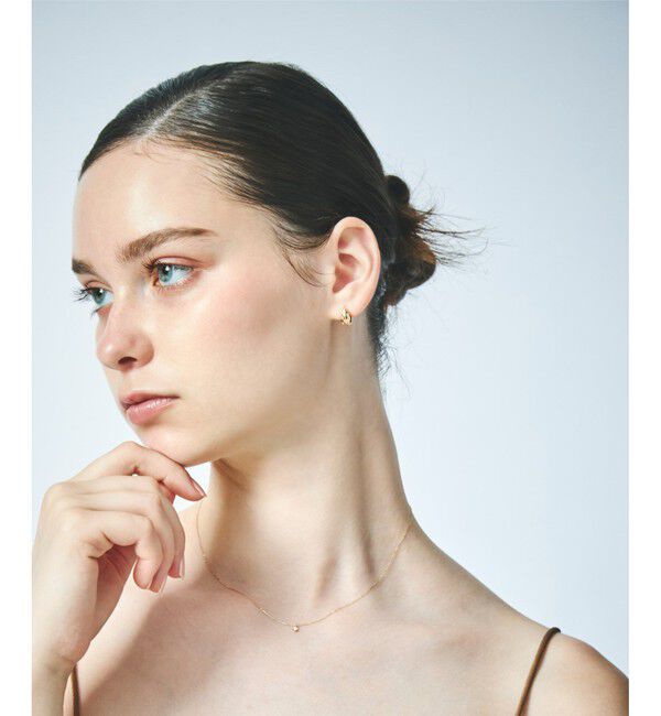 ete「ビジュー ミニマム イヤリング」|イヤリング|