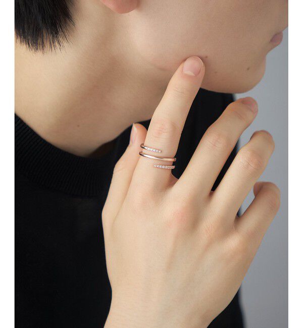 Jouete「[フォークリング] ジルコニア」|リング|