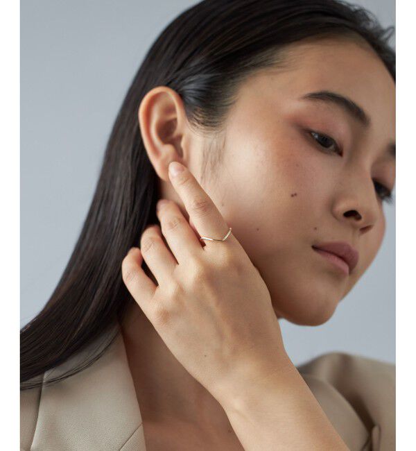 Jouete「[レイヤー] K10YG リング マルチシェイプ」|リング|