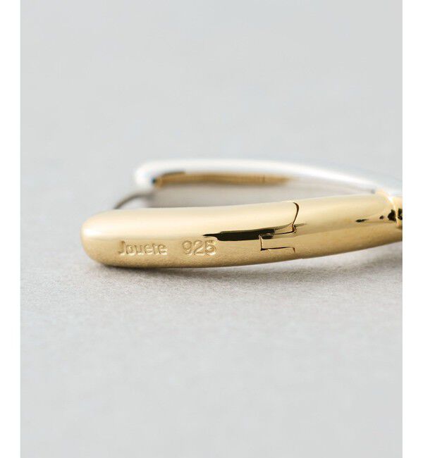 Jouete「[スナップピアス] シャープ コンビカラー」|ピアス|