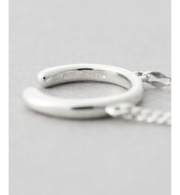 Jouete「[ダブルフェイス] イヤリング チェーン」|イヤリング|