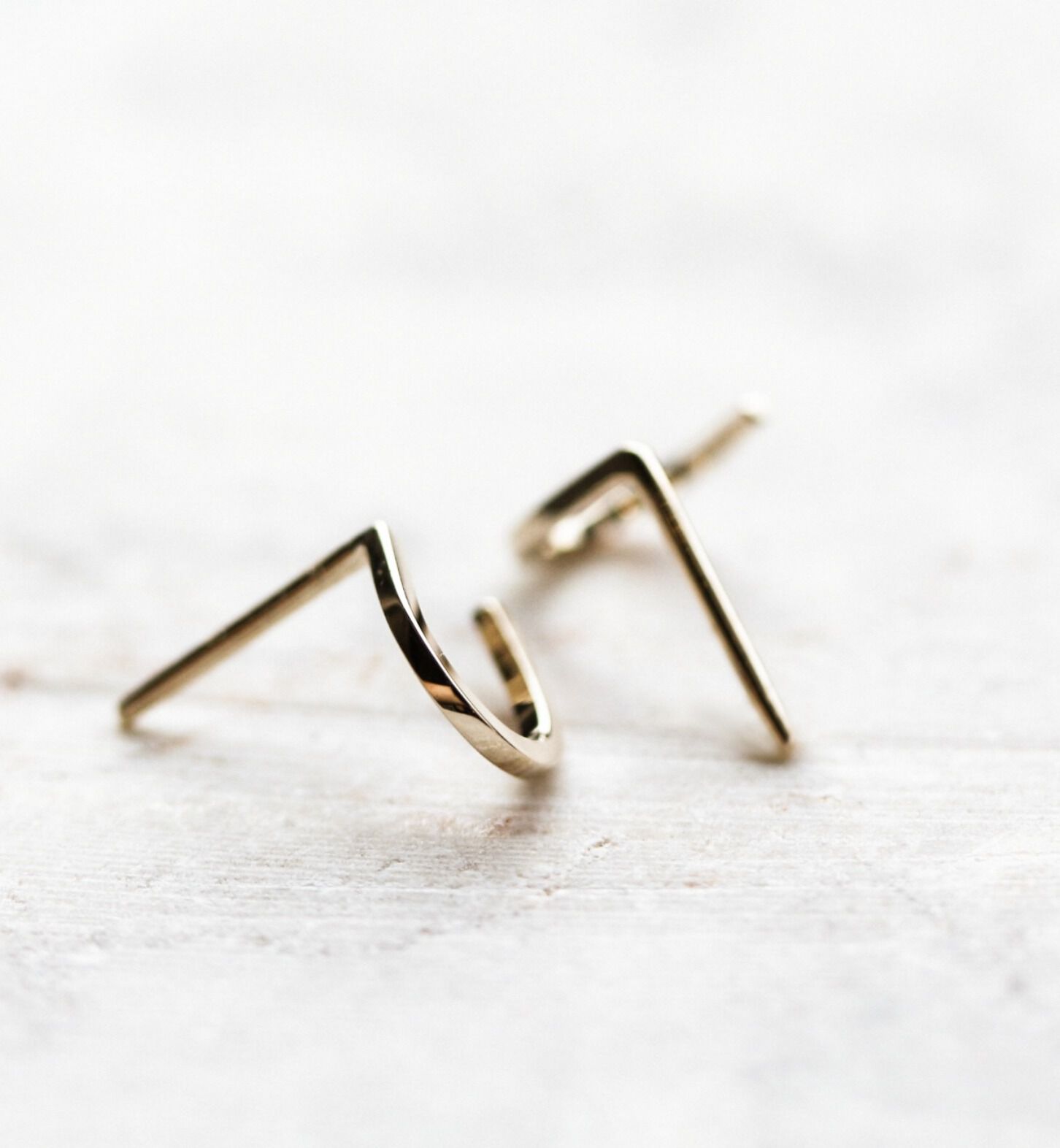  「ゴールド ホースシュー ピアス | K10YG」|ピアス|