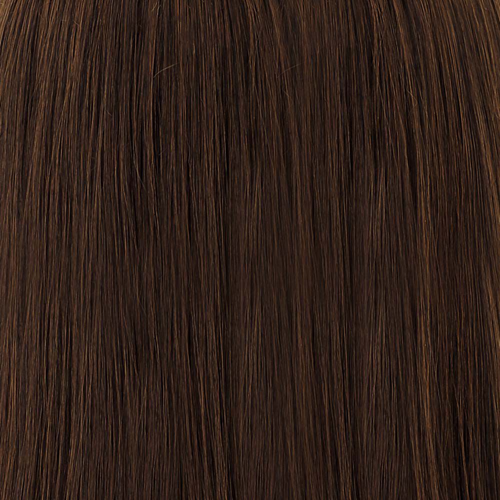 BACKYARD FAMILY「プリシラ ウィッグ つむじ 前髪 通販 ナチュラルぱっつんバングス つむじ付き 前髪ウィッグ」|ヘアスタイリング|ブラウン3