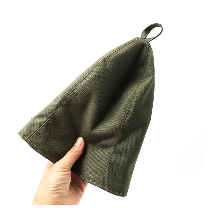 BACKYARD FAMILY「ベル型 サウナハット 通販 サウナ帽子 サウナキャップ サウナ ハット キャップ 帽子 大きめ」|タオル|