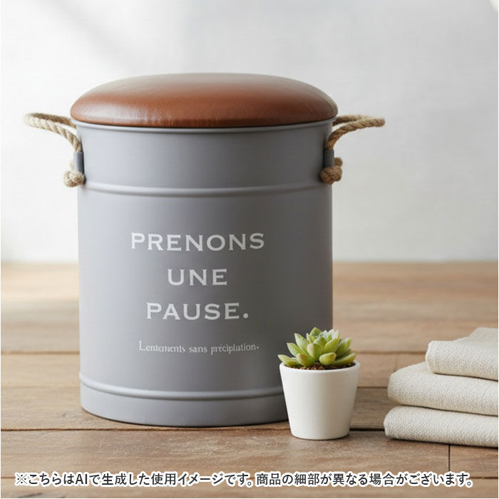 BACKYARD FAMILY「収納ボックス フタ付き イス 通販 収納 できる スツール 椅子 いす アビデ ポーズ」|その他|