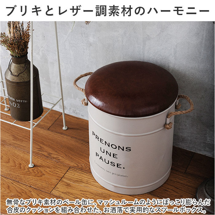 BACKYARD FAMILY「収納ボックス フタ付き イス 通販 収納 できる スツール 椅子 いす アビデ ポーズ」|その他|