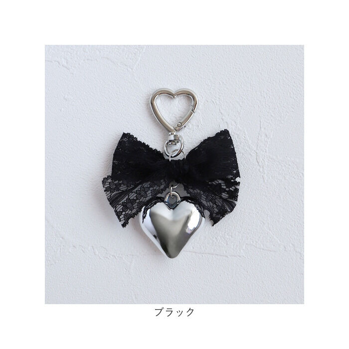 BACKYARD FAMILY「RORA キーリング 通販 ローラ アリス キーホルダー キーチャーム ハート型 カラビナ リボン」|その他|