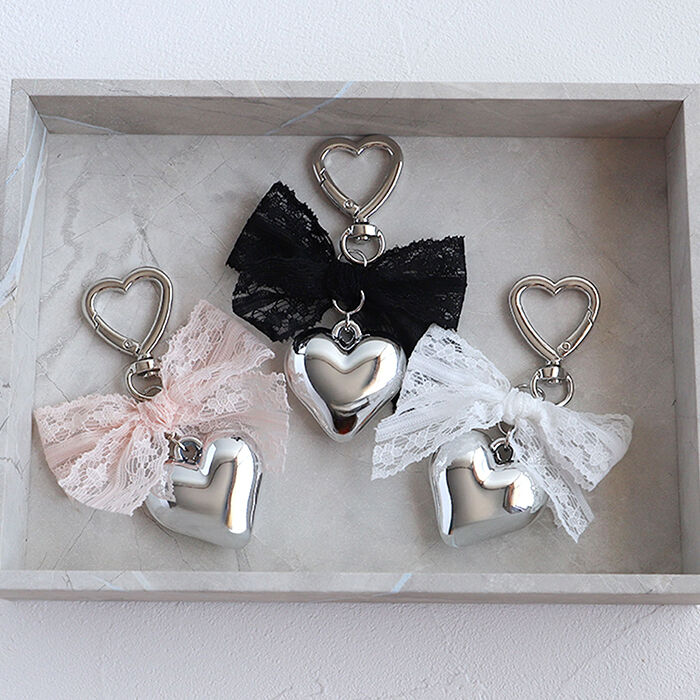 BACKYARD FAMILY「RORA キーリング 通販 ローラ アリス キーホルダー キーチャーム ハート型 カラビナ リボン」|その他|