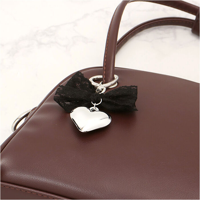 BACKYARD FAMILY「RORA キーリング 通販 ローラ アリス キーホルダー キーチャーム ハート型 カラビナ リボン」|その他|