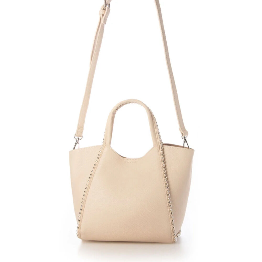 cache cache「cachecache カシュカシュ トートバッグ ミニ 2way 通販 ミニトート トートバック」|トートバッグ|ホワイト1