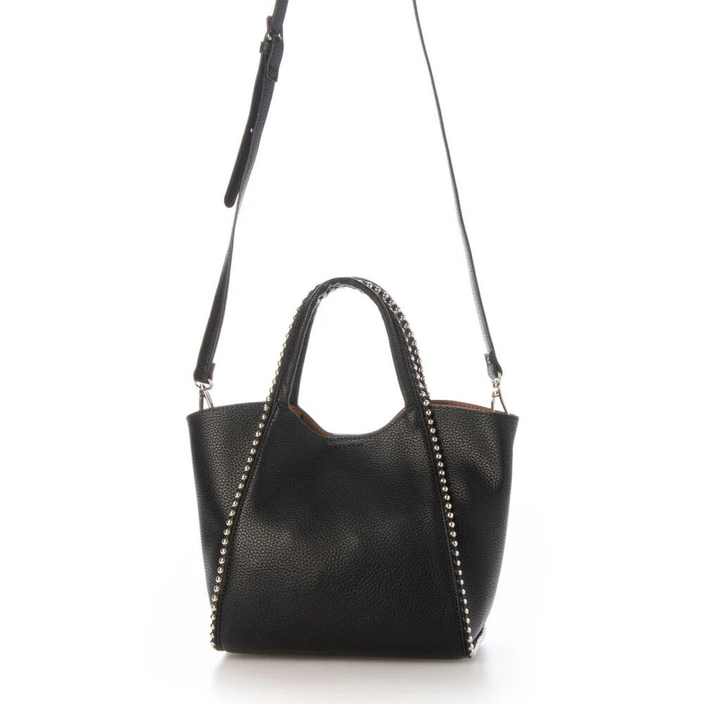 cache cache「cachecache カシュカシュ トートバッグ ミニ 2way 通販 ミニトート トートバック」|トートバッグ|ブラック1