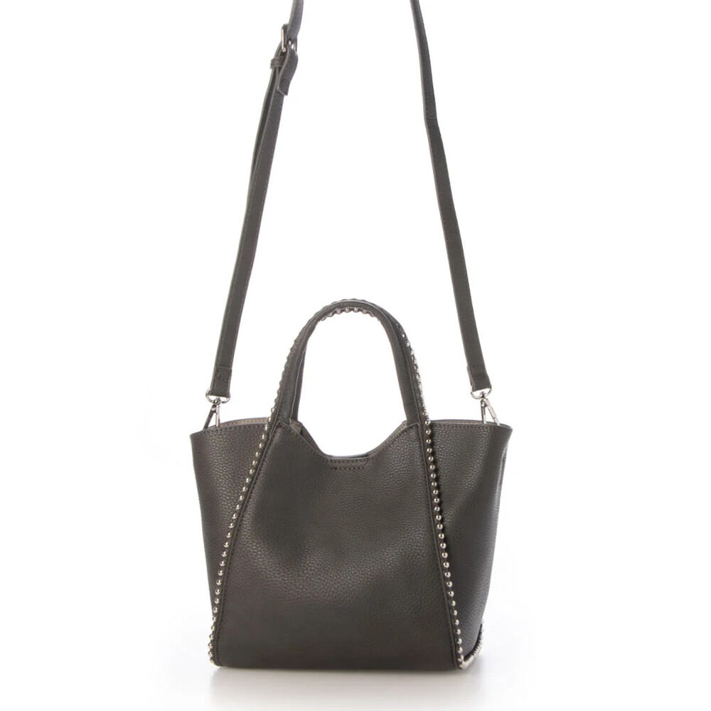 cache cache「cachecache カシュカシュ トートバッグ ミニ 2way 通販 ミニトート トートバック」|トートバッグ|グレー1