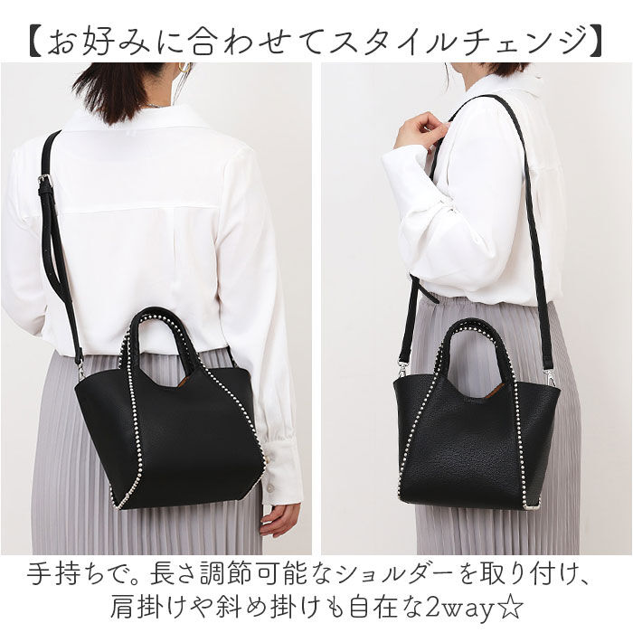 cache cache「cachecache カシュカシュ トートバッグ ミニ 2way 通販 ミニトート トートバック」|トートバッグ|