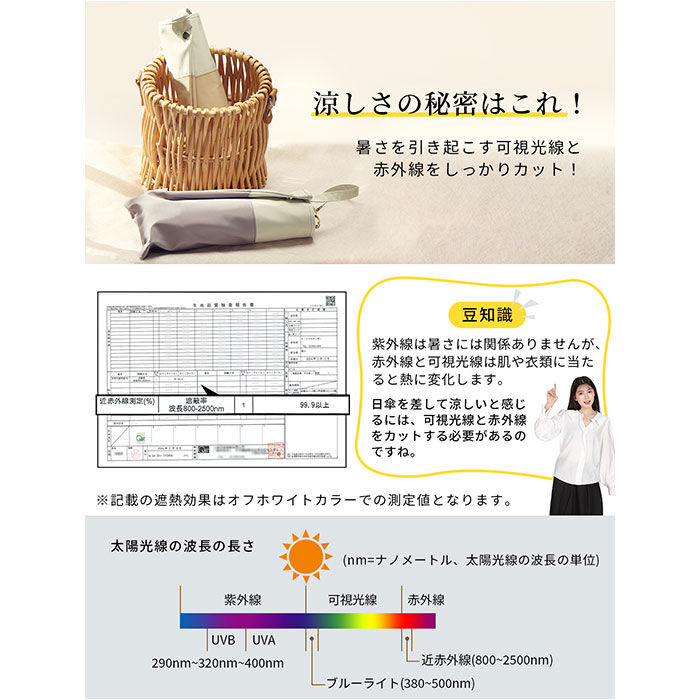 BACKYARD FAMILY「KIZAWA 日傘 折りたたみ 通販 キザワ M50XT064PI 折りたたみ傘 折りたたみ日傘」|傘|