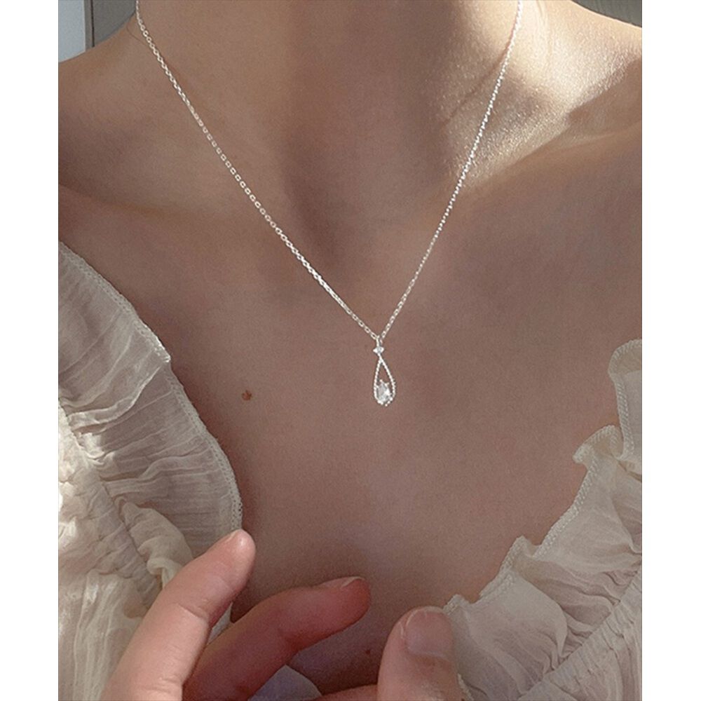 BACKYARD FAMILY「ネックレス レディース シンプル 通販 ペンダント ジュエリー レディースアクセサリー しずく」|その他|シルバー1