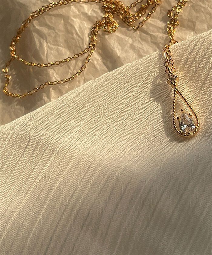 BACKYARD FAMILY「ネックレス レディース シンプル 通販 ペンダント ジュエリー レディースアクセサリー しずく」|その他|