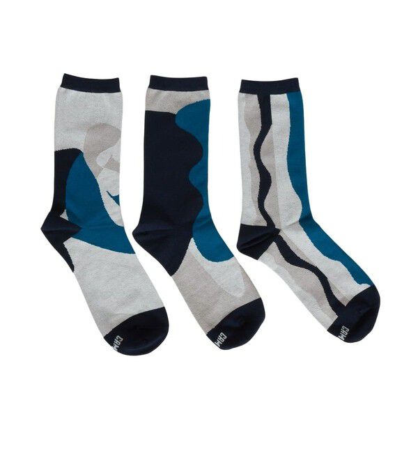 CAMPER「[カンペール] TRIPLETS ソックス」|ソックス|ロイヤルブルー