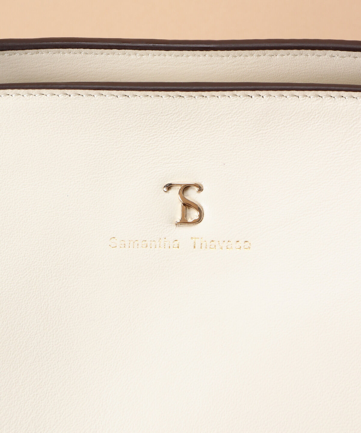 Samantha Thavasa「バイカラーサイド巾着 ハンドバッグ」|ハンドバッグ|