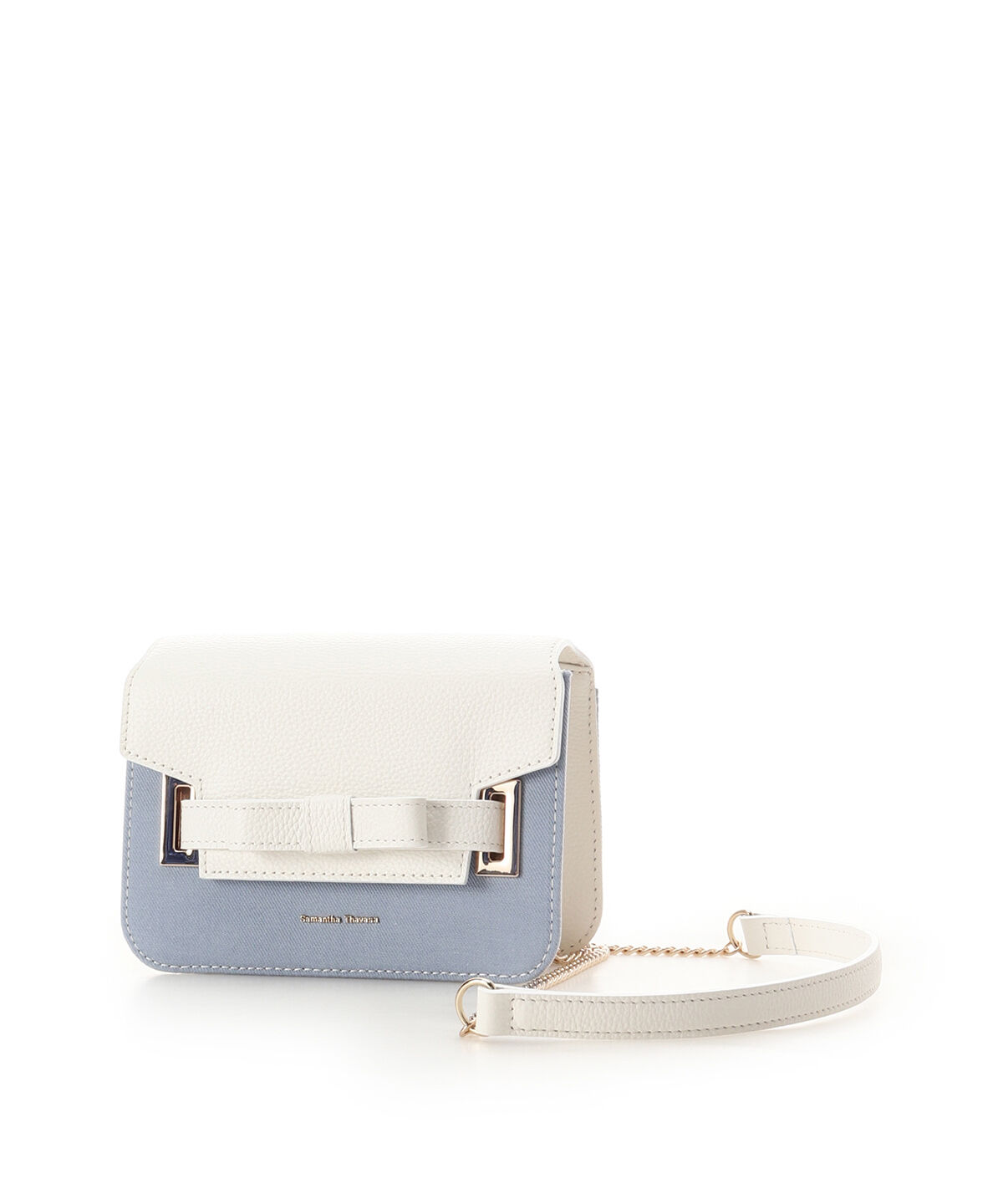 Samantha Thavasa「デニム調エムシュシュⅢ ショルダーバッグ 小サイズ」|ショルダー・メッセンジャー|