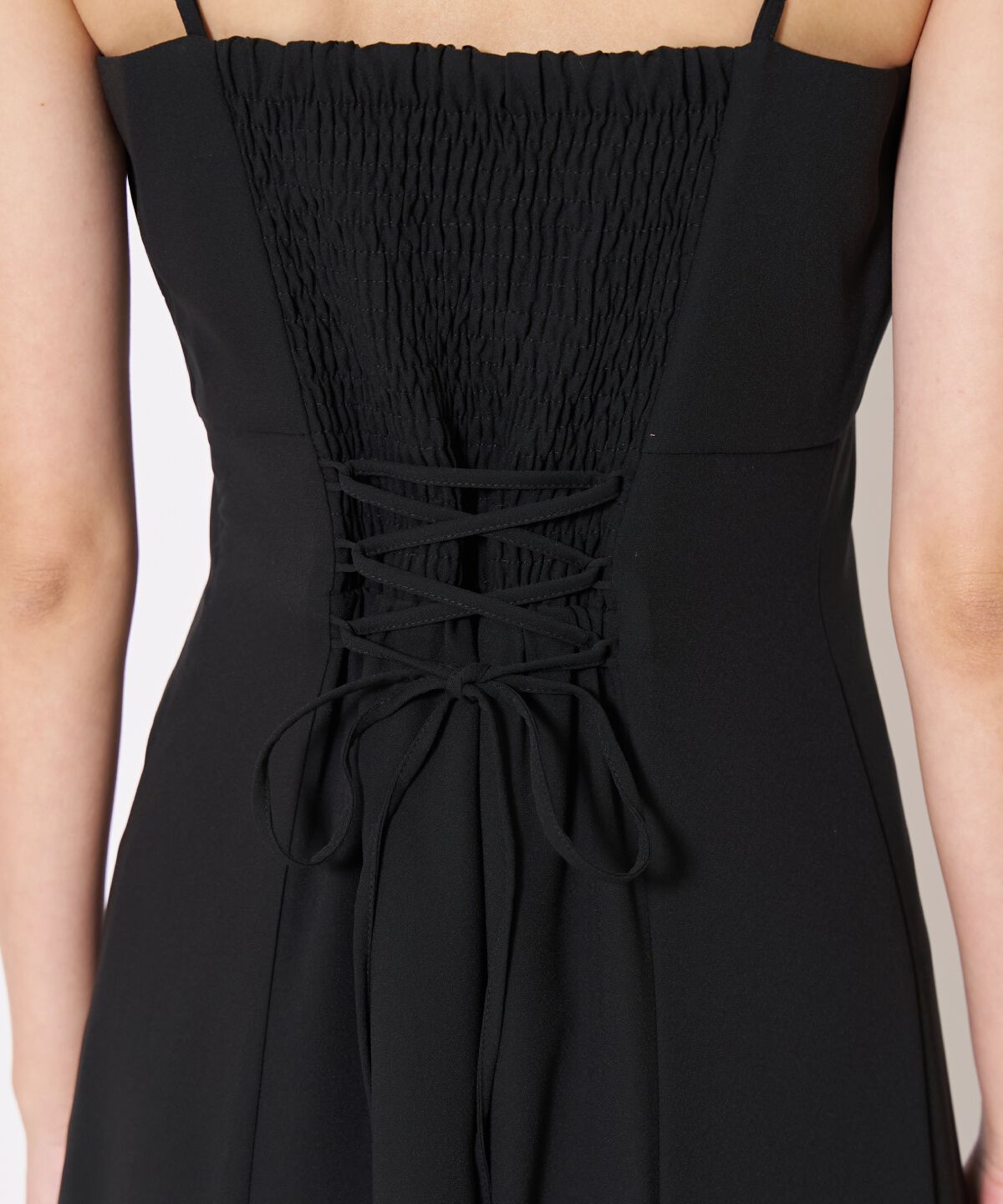 アンドクチュール「サテントリミングブラウス&times;ドレス」|ドレス|