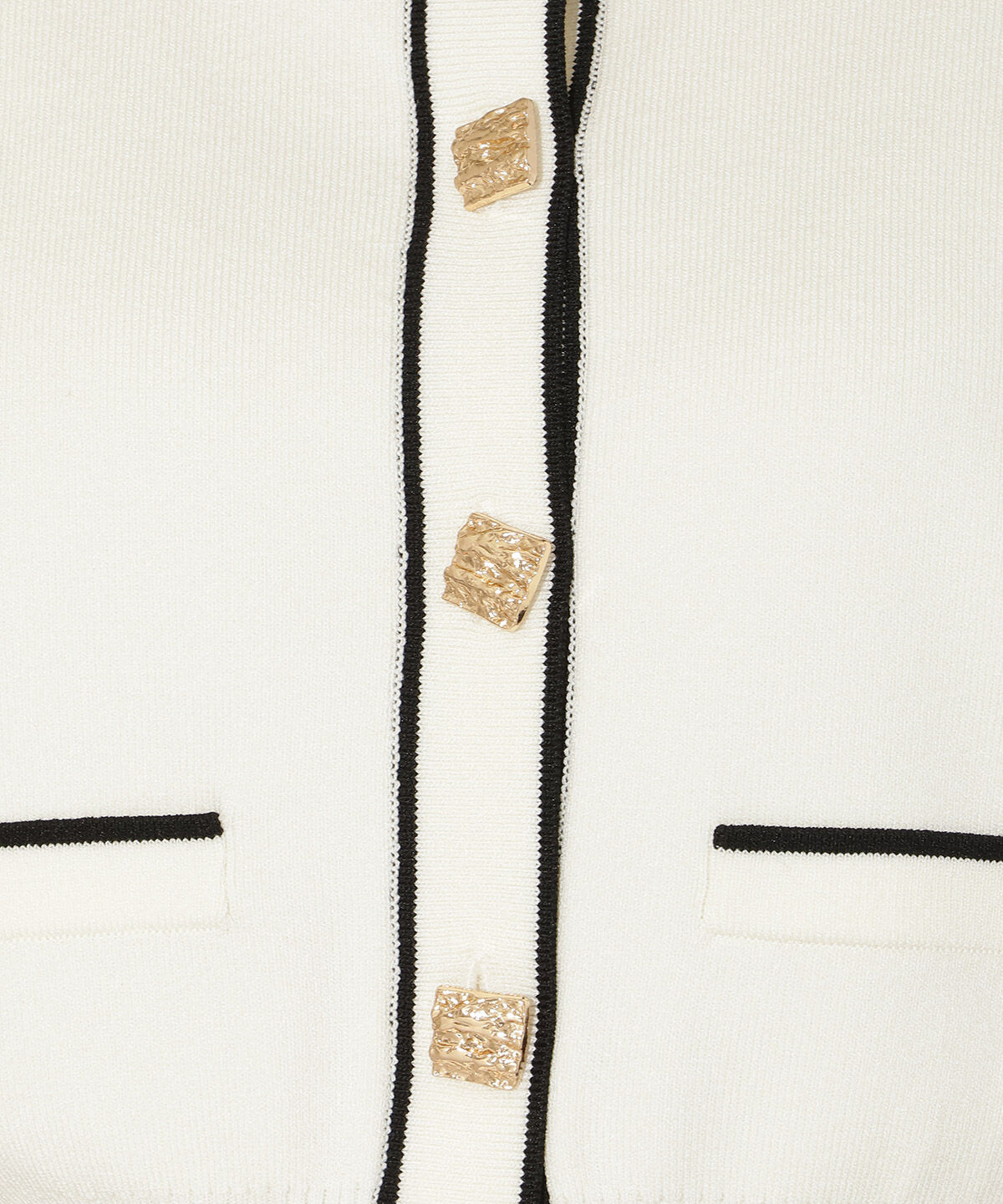 WILLSELECTION「配色ラインタックスリーブカーディガン」|カーディガン|