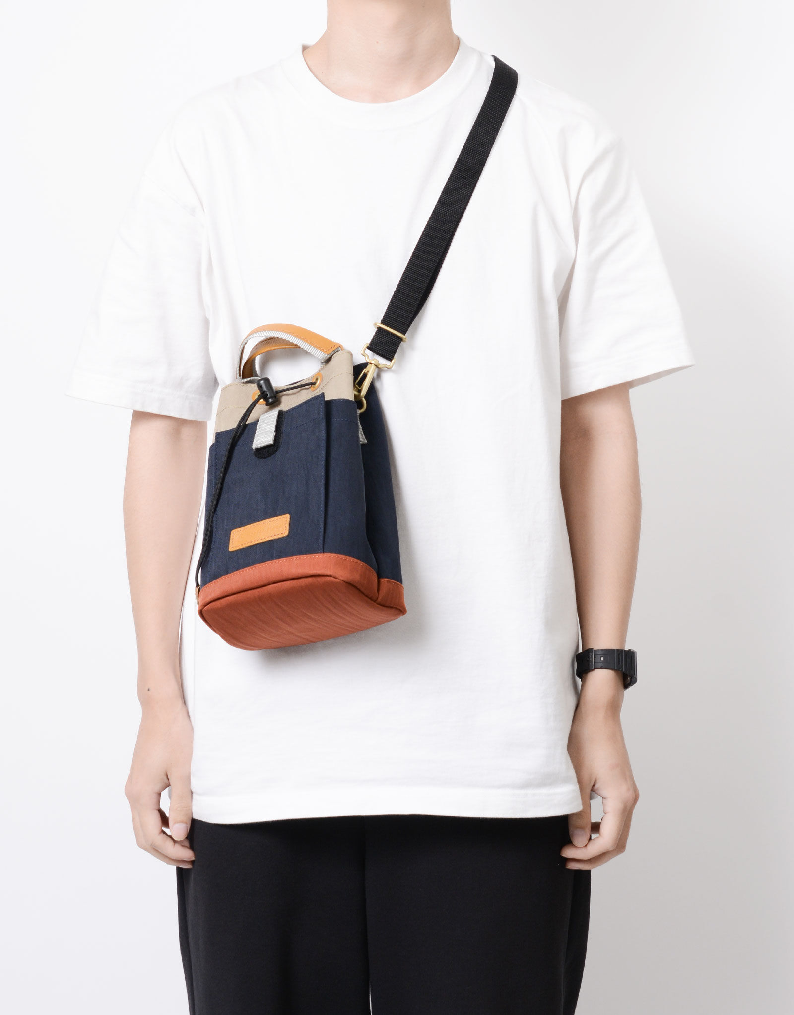 master-piece「link ドローストリングショルダーバッグ」|ショルダー・メッセンジャー|