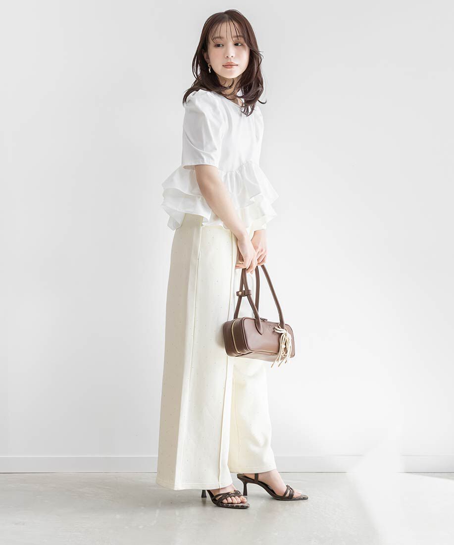  「アシンメトリーベルトストラップサンダル」|サンダル|