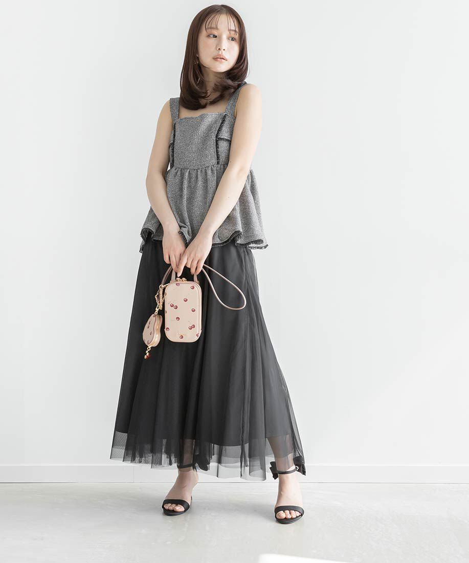  「2WAY リボンアンクルストラップサンダル」|サンダル|