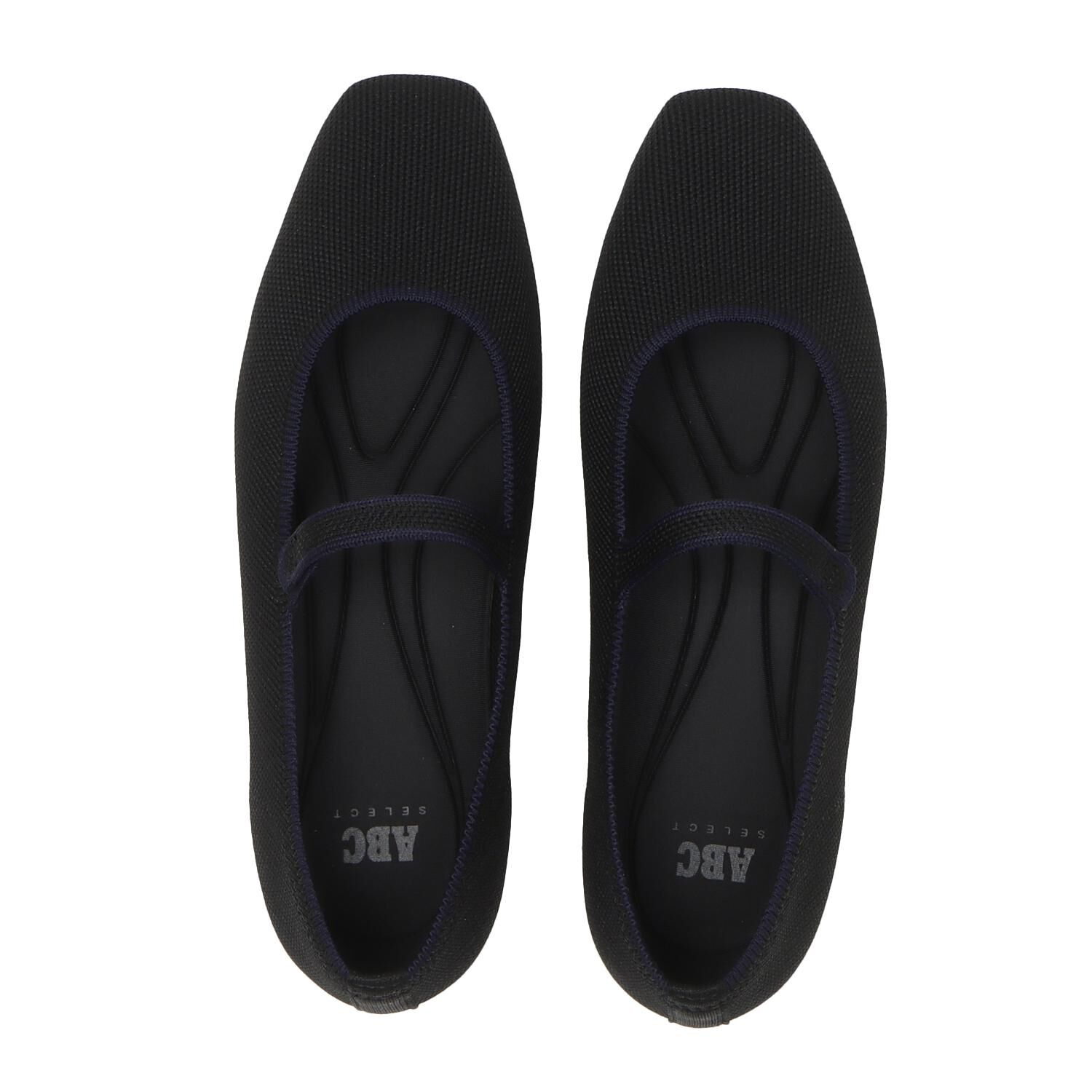 ABC SELECT「【ABC SELECT】SQUARE KNIT MJ」|パンプス|